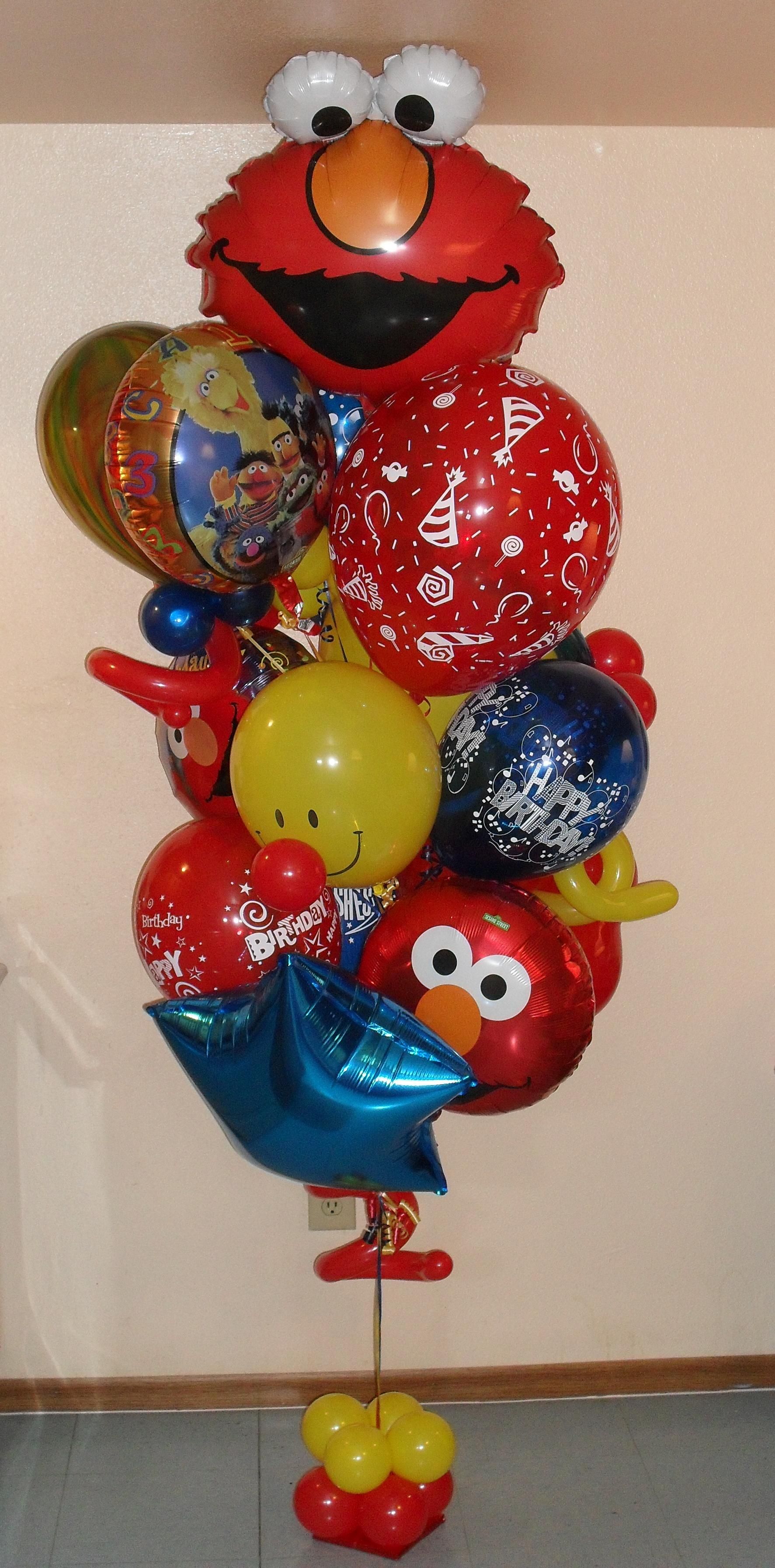 Detail Elmo Balloon Bouquet Nomer 19