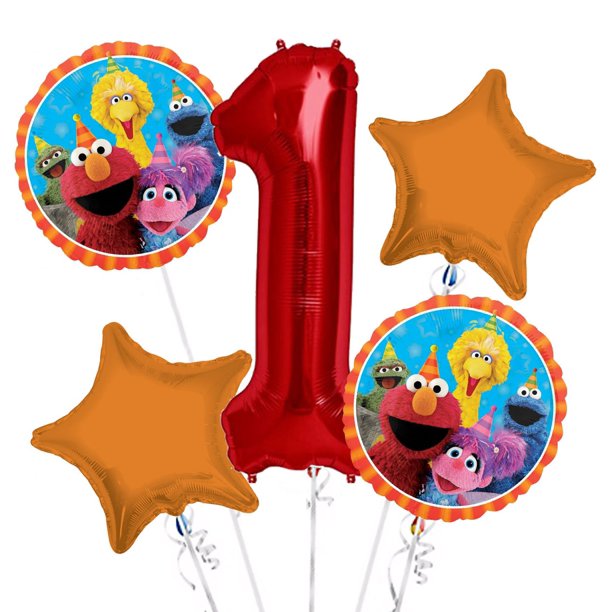 Detail Elmo Balloon Bouquet Nomer 4