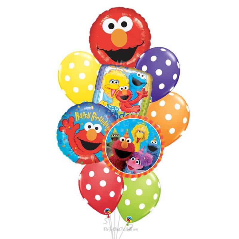 Detail Elmo Balloon Bouquet Nomer 50