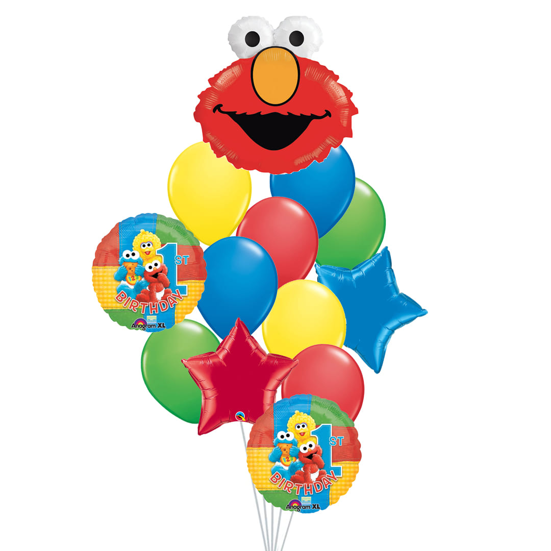 Detail Elmo Balloon Bouquet Nomer 8