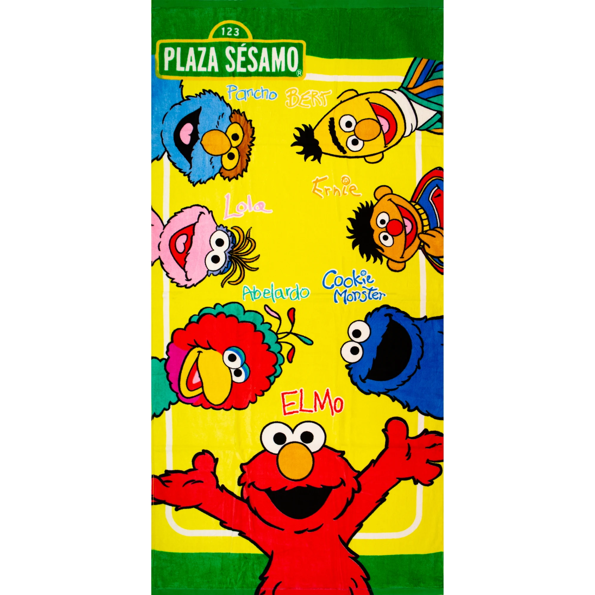 Detail Elmo Bath Towel Nomer 37
