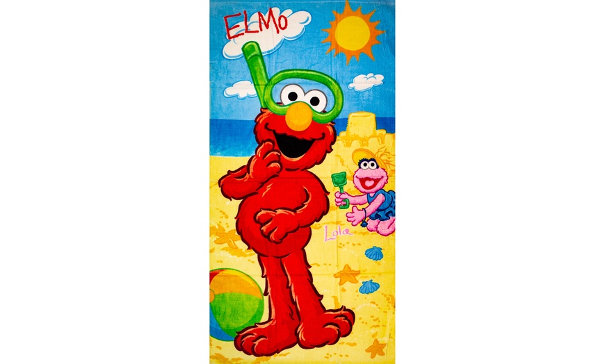 Detail Elmo Beach Towel Nomer 33