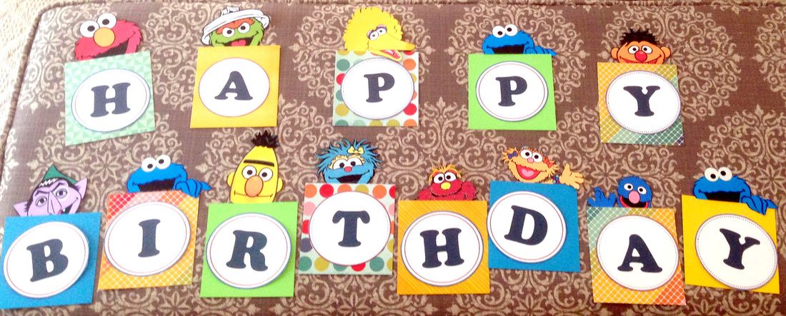 Elmo Birthday Banner Printable - KibrisPDR
