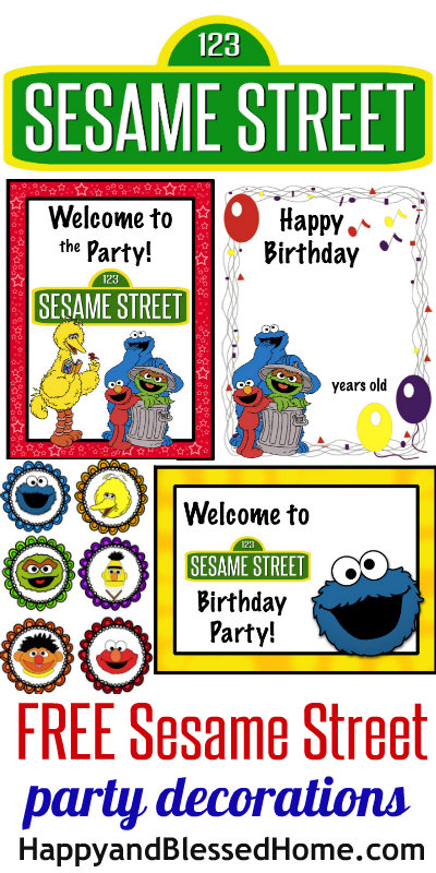 Detail Elmo Birthday Banner Printable Nomer 11