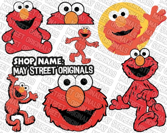 Detail Elmo Birthday Clipart Nomer 45