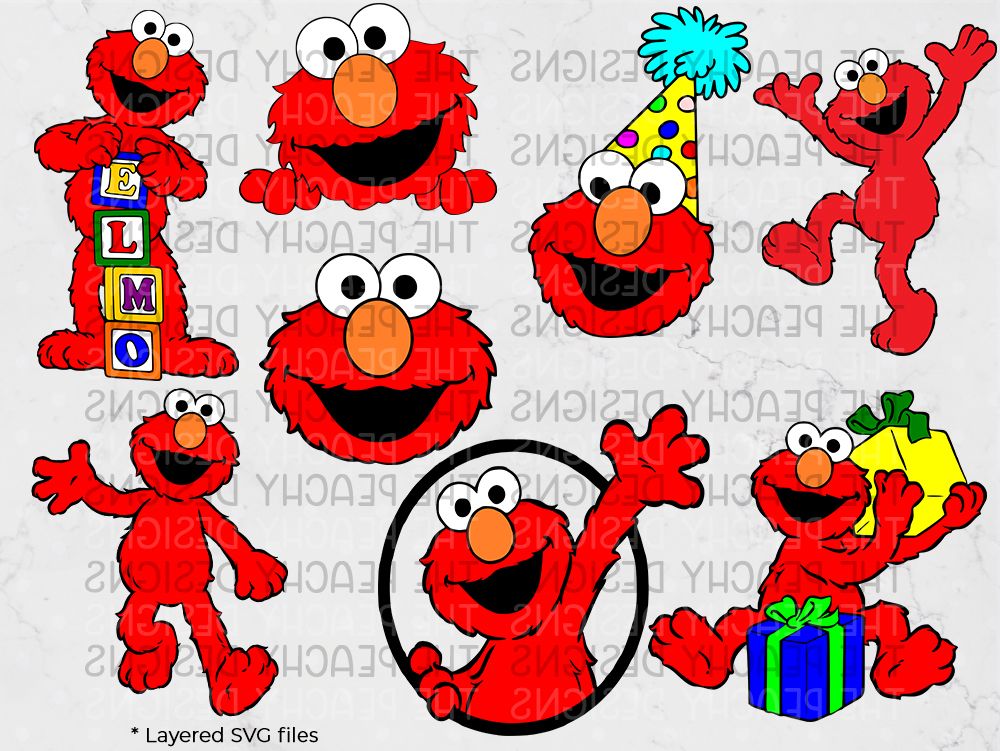 Detail Elmo Birthday Png Nomer 34