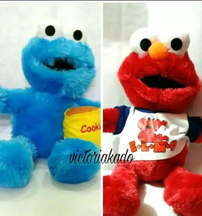 Detail Elmo Biru Nomer 36