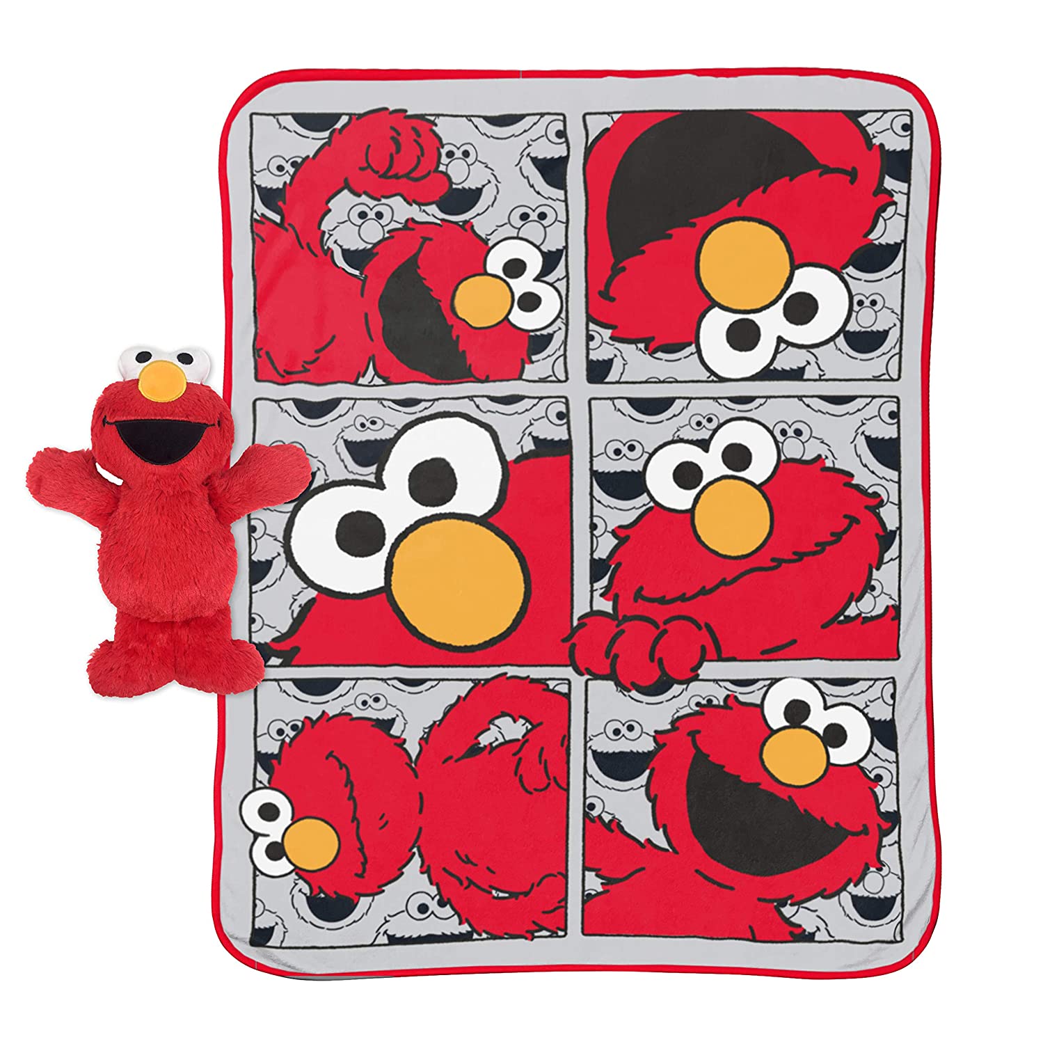 Detail Elmo Blanket And Pillow Nomer 14