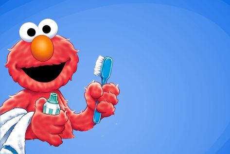 Detail Elmo Brush Your Teeth Youtube Nomer 13