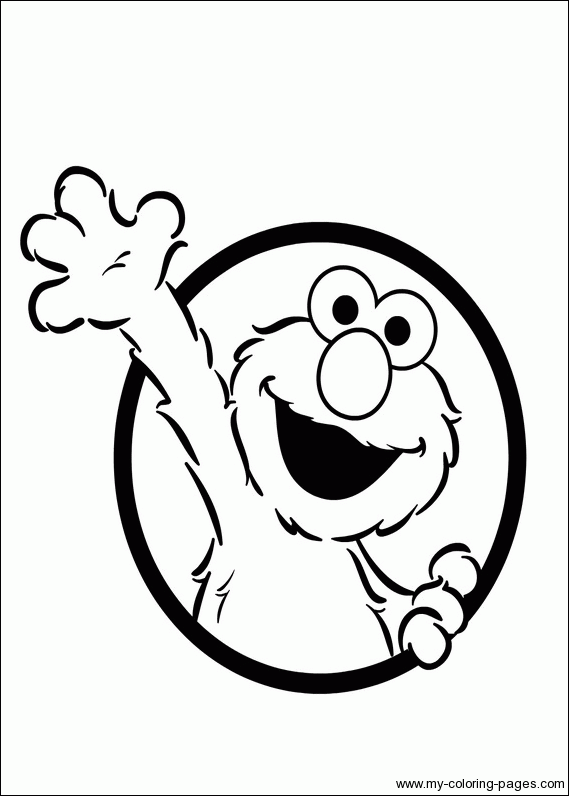 Detail Elmo Clipart Black And White Nomer 13