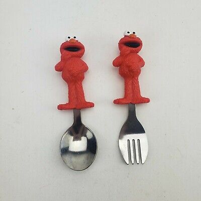 Detail Elmo Fork And Spoon Nomer 30