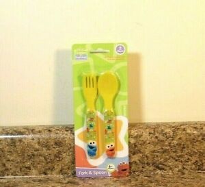 Detail Elmo Fork And Spoon Nomer 8