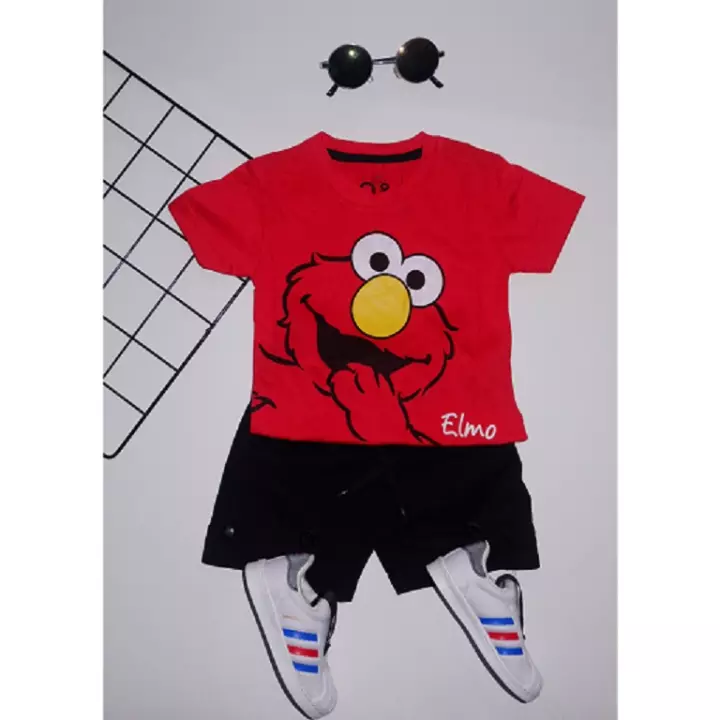 Detail Elmo Merah Nomer 44