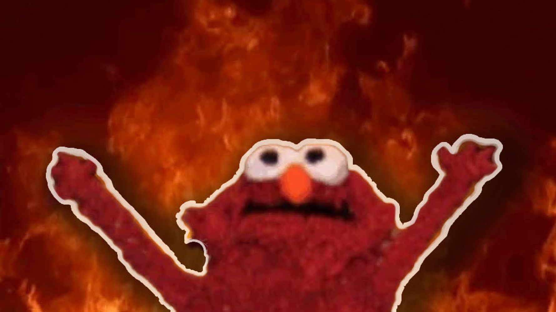Detail Elmo On Fire Meme Nomer 4