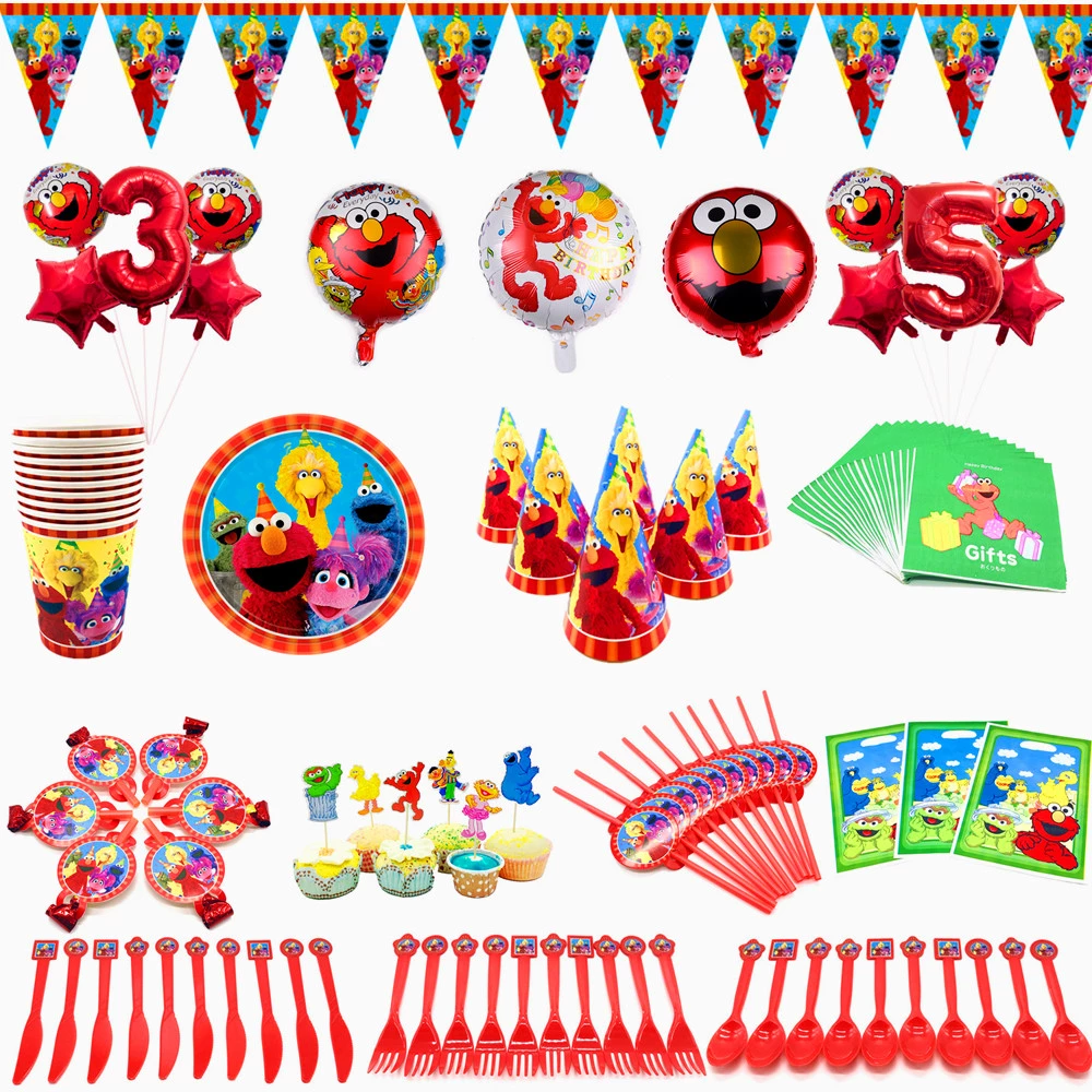 Detail Elmo Paper Plates Nomer 52