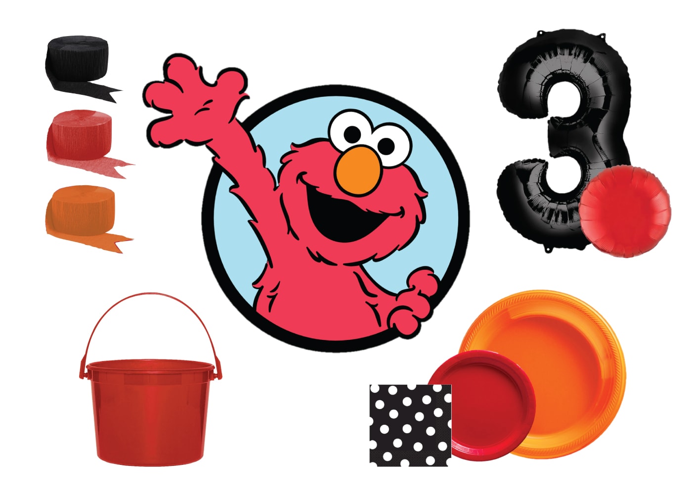 Detail Elmo Party Hats Nomer 40