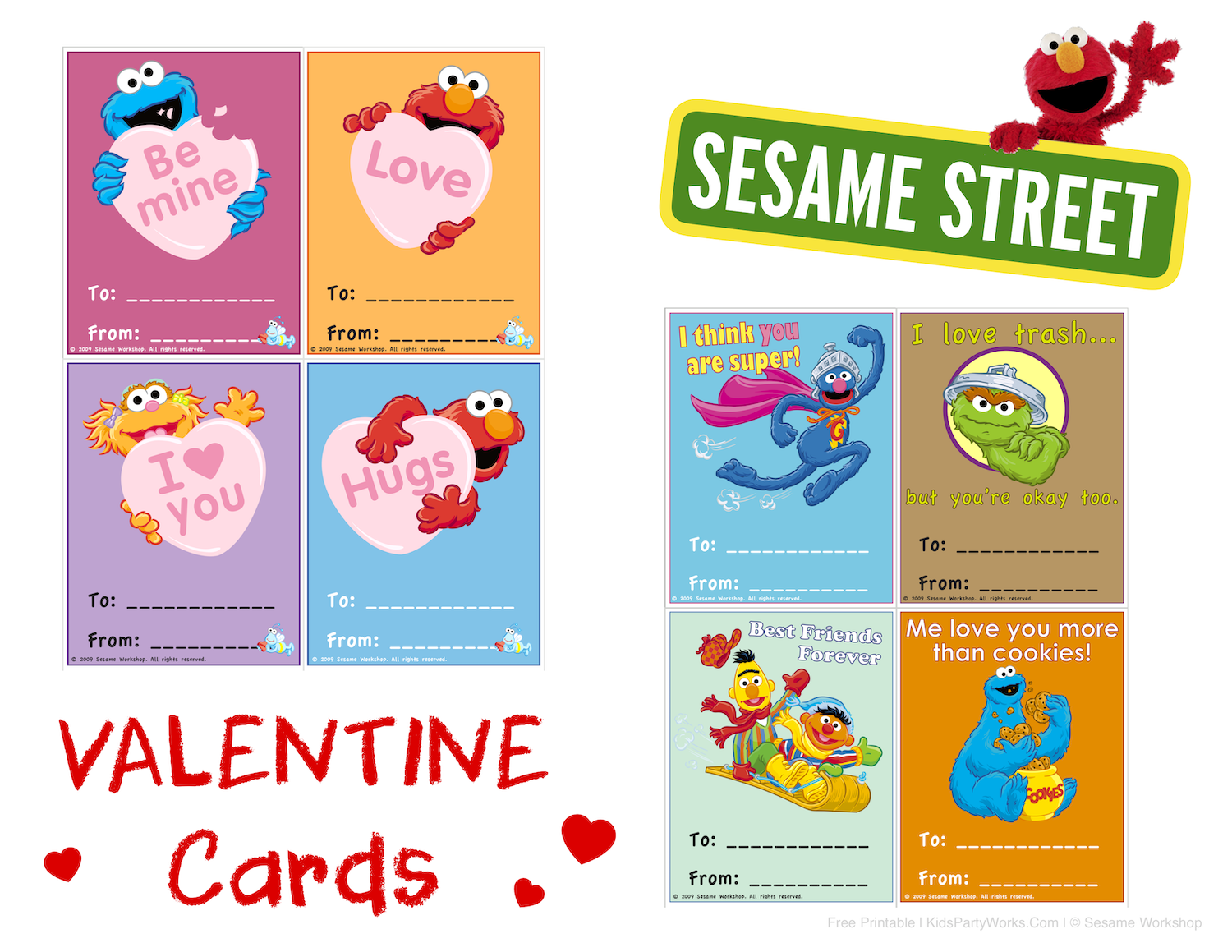 Detail Elmo Valentines Day Cards Nomer 5