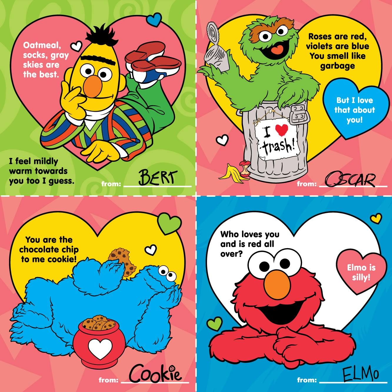 Detail Elmo Valentines Day Cards Nomer 9