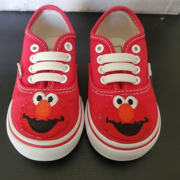Detail Elmo Vans Shoes Nomer 4