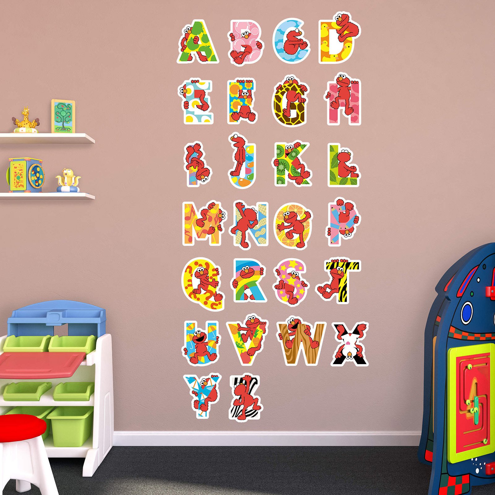 Detail Elmo Wall Stickers Nomer 30