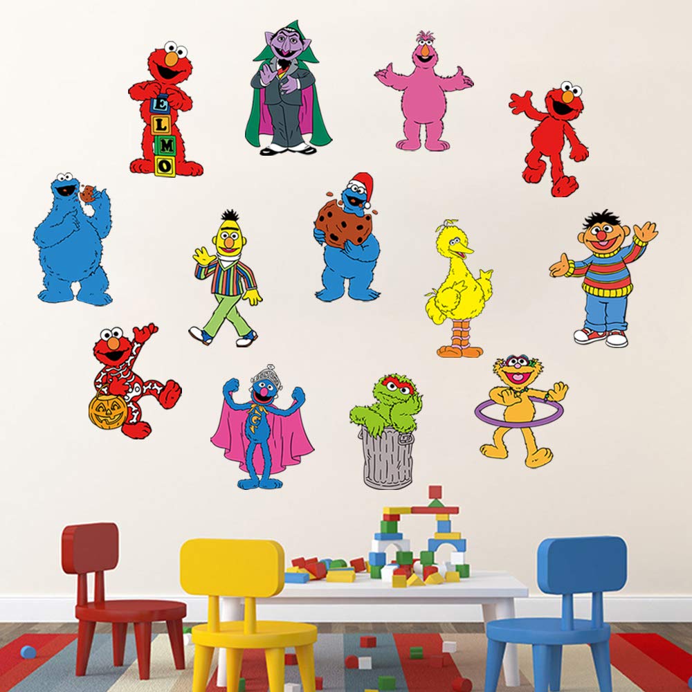 Detail Elmo Wall Stickers Nomer 56