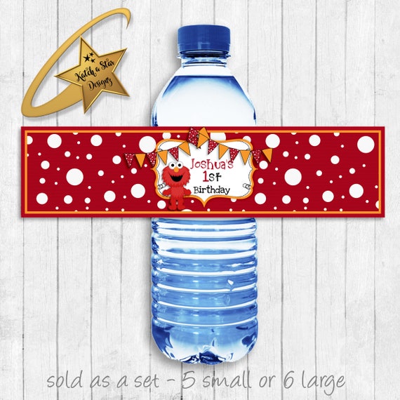 Detail Elmo Water Bottle Labels Nomer 19