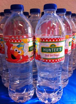 Detail Elmo Water Bottle Labels Nomer 20