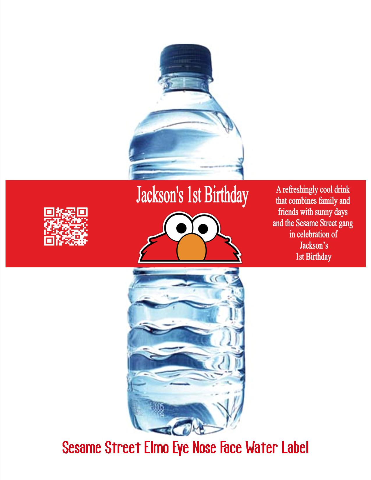 Detail Elmo Water Bottle Labels Nomer 5