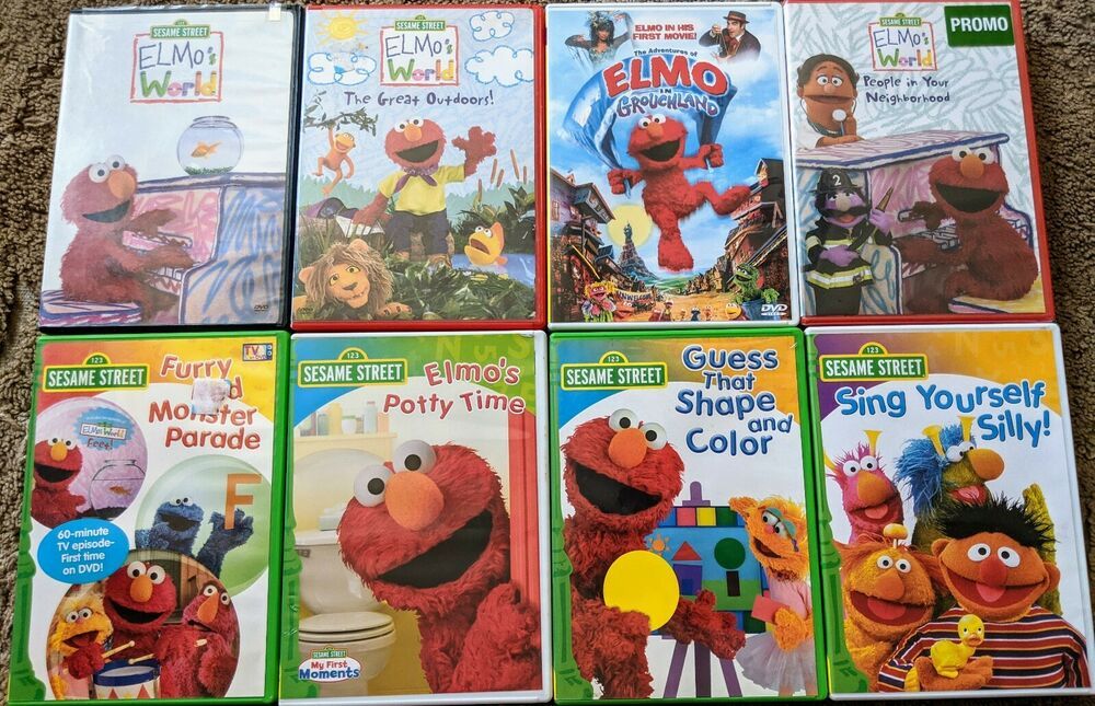 Detail Elmo World Dvd Ebay Nomer 29