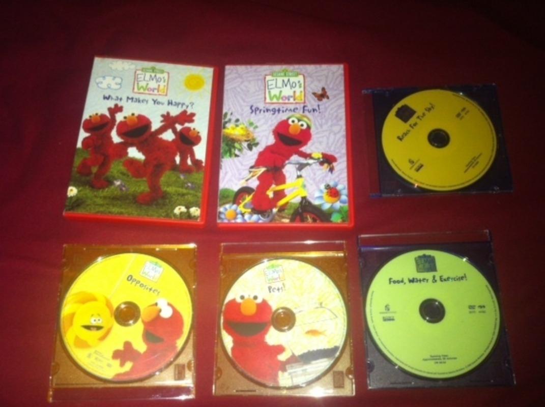 Detail Elmo World Food Water Exercise Dvd Nomer 49