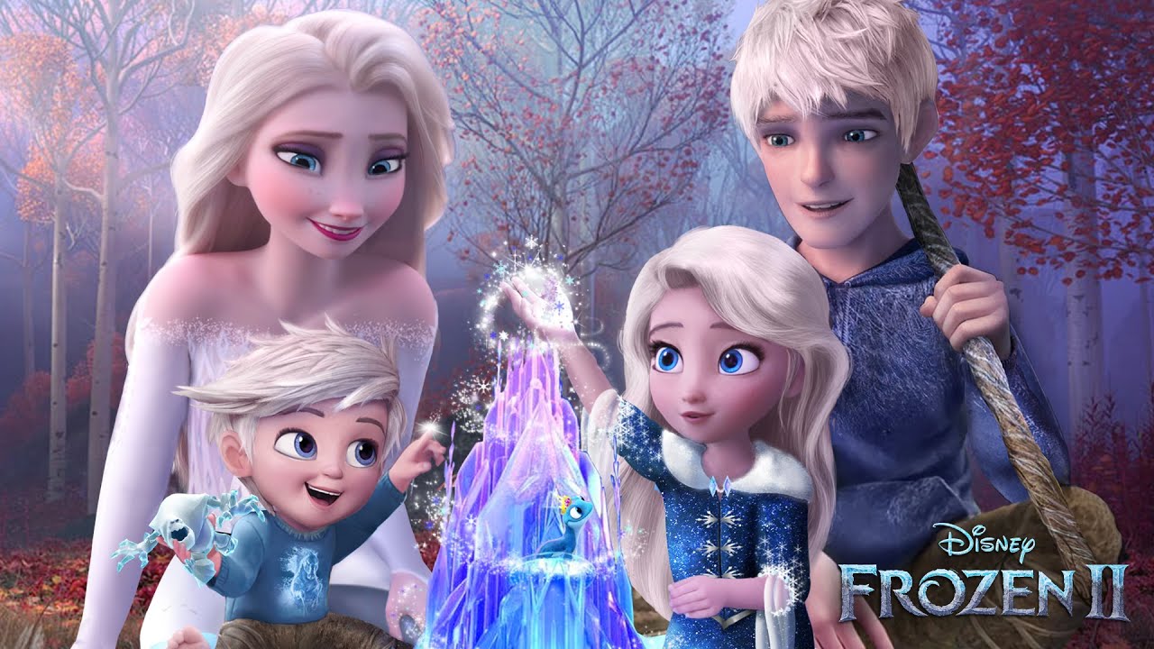 Elsa Frozen And Jack Frost - KibrisPDR