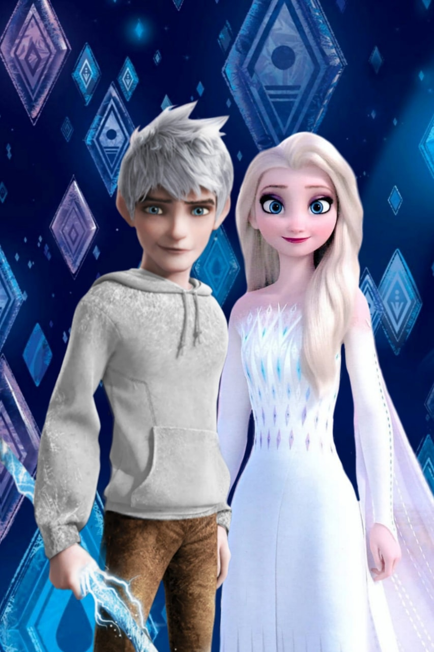 Detail Elsa Frozen And Jack Frost Nomer 20