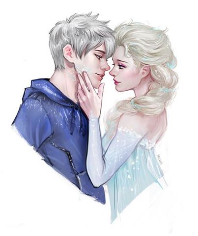 Detail Elsa Frozen And Jack Frost Nomer 32