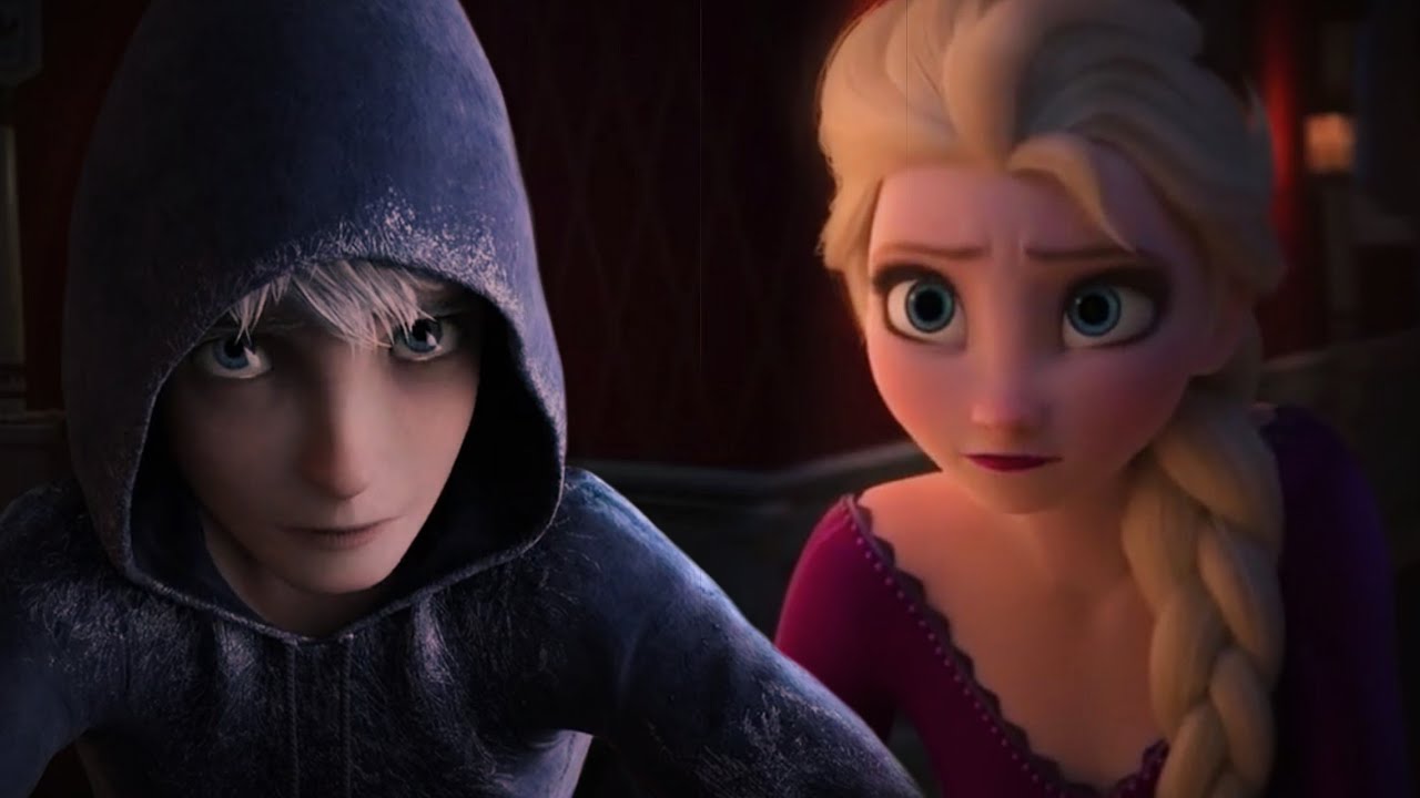 Detail Elsa Frozen And Jack Frost Nomer 38