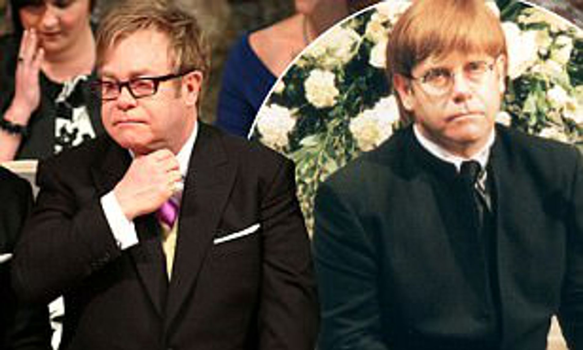 Detail Elton John Rowan Atkinson Nomer 16