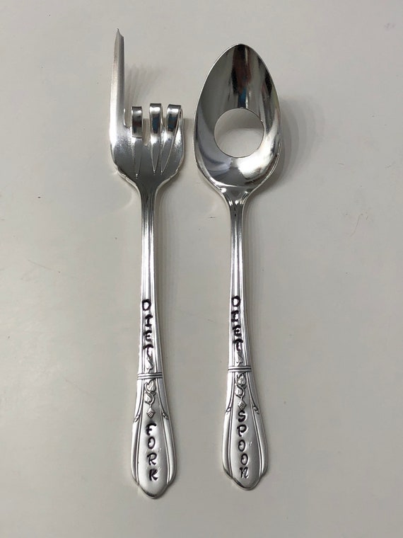 Detail Elvish Fork Knife And Spoon Set Nomer 12