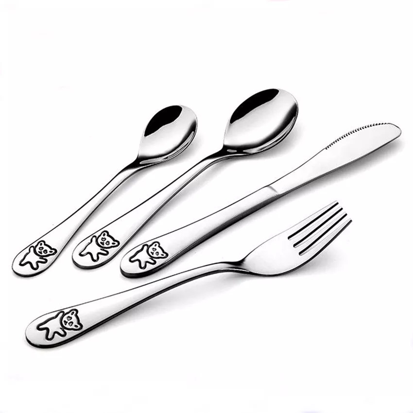 Detail Elvish Fork Knife And Spoon Set Nomer 39