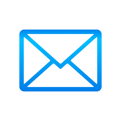Detail Email Icon Blue Nomer 3