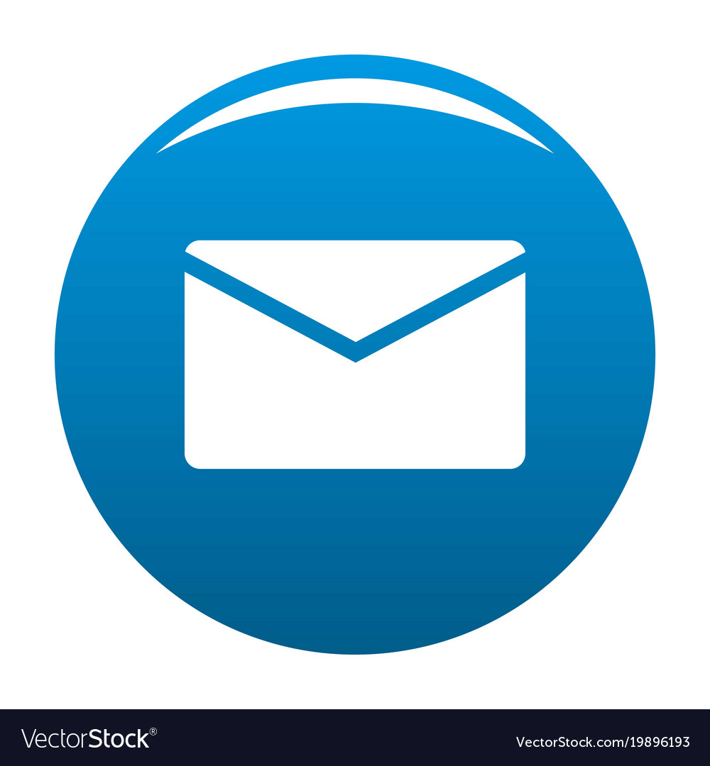 Detail Email Icon Blue Nomer 4