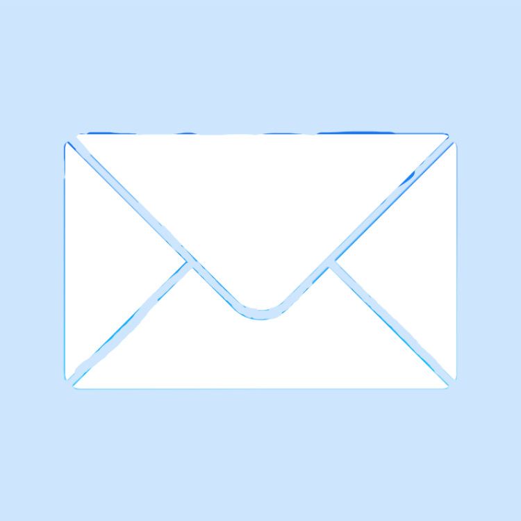 Detail Email Icon Blue Nomer 48