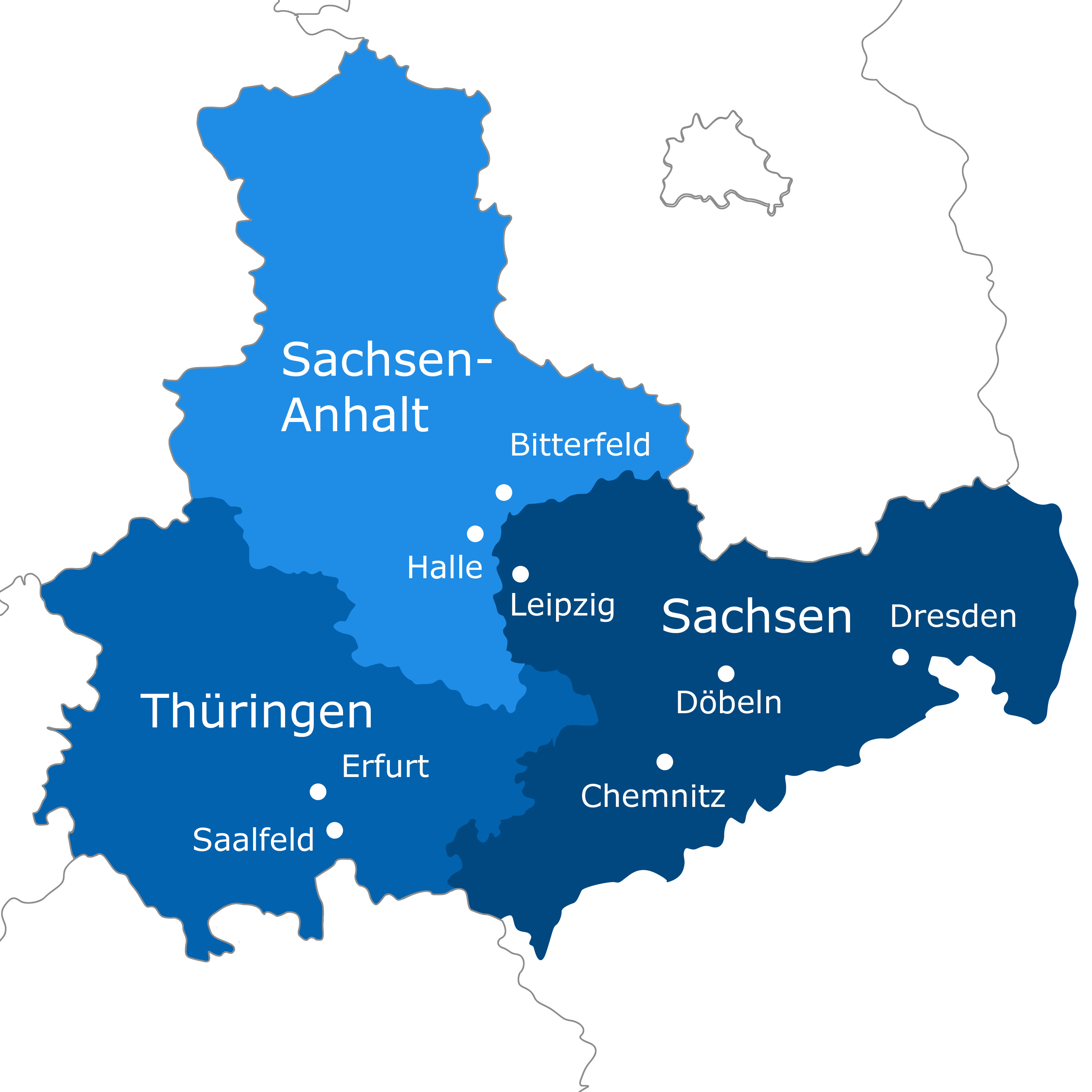 Detail Landkarte Sachsen Anhalt Nomer 13