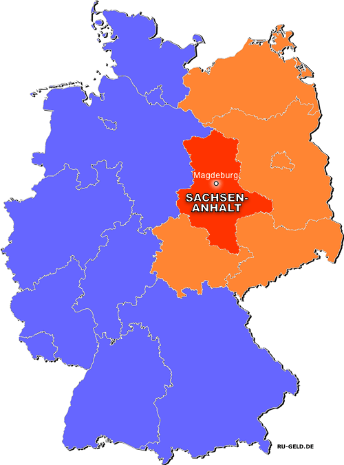 Detail Landkarte Sachsen Anhalt Nomer 6