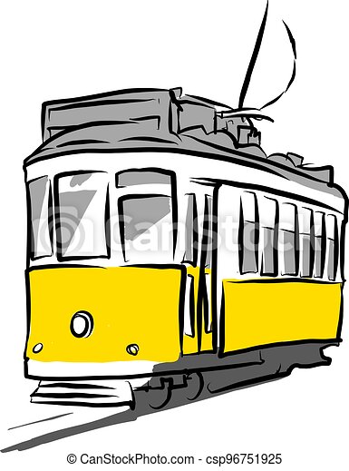 Detail Piktogramm Tram Nomer 9