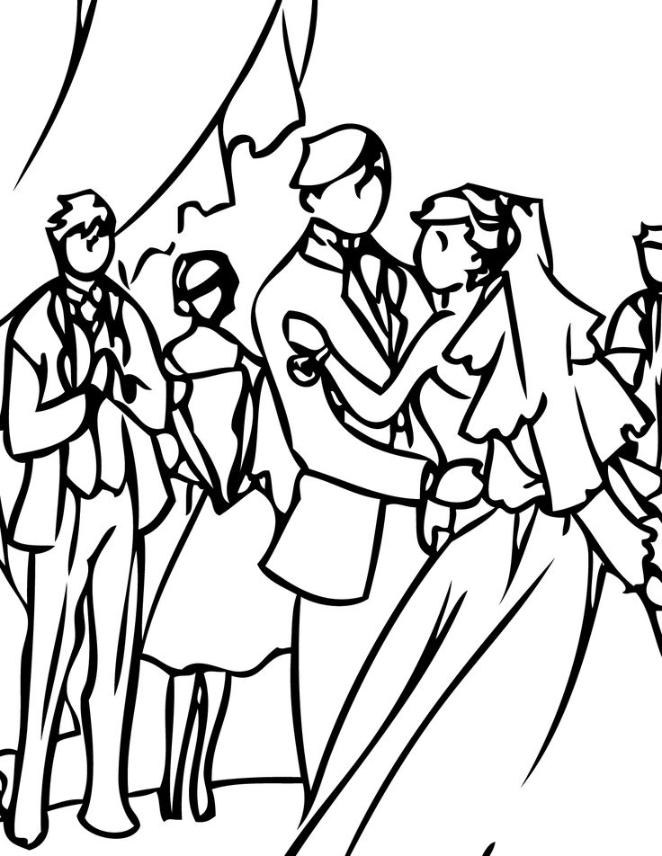 Detail Wedding Party Clipart Nomer 3