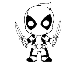 Detail Deadpool Chibi Nomer 21