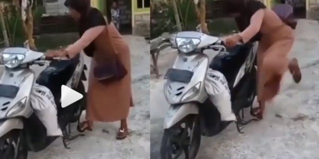 Detail Emak Emak Naik Vespa Gambar Lucu Emak Emak Naik Motor Nomer 16