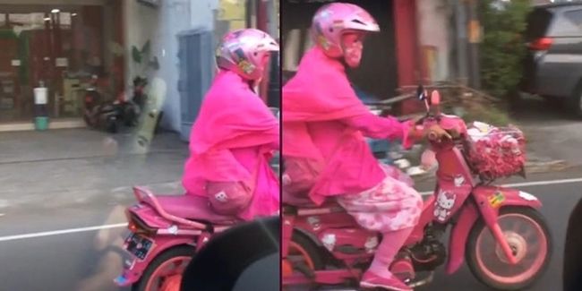 Detail Emak Emak Naik Vespa Gambar Lucu Emak Emak Naik Motor Nomer 5