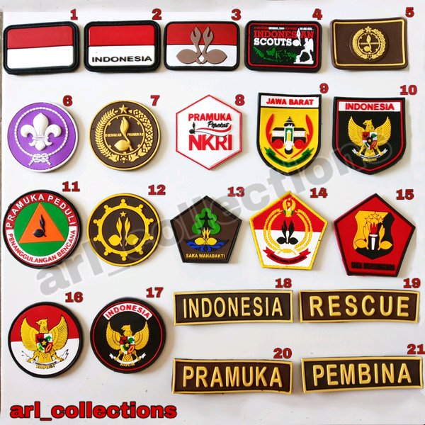 Detail Emblem Pramuka Nomer 8