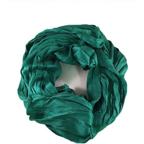 Detail Emerald Green Infinity Scarf Nomer 15