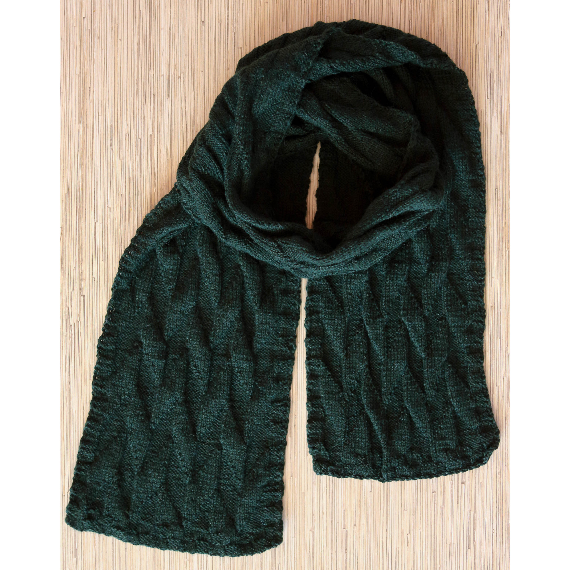 Detail Emerald Green Infinity Scarf Nomer 19